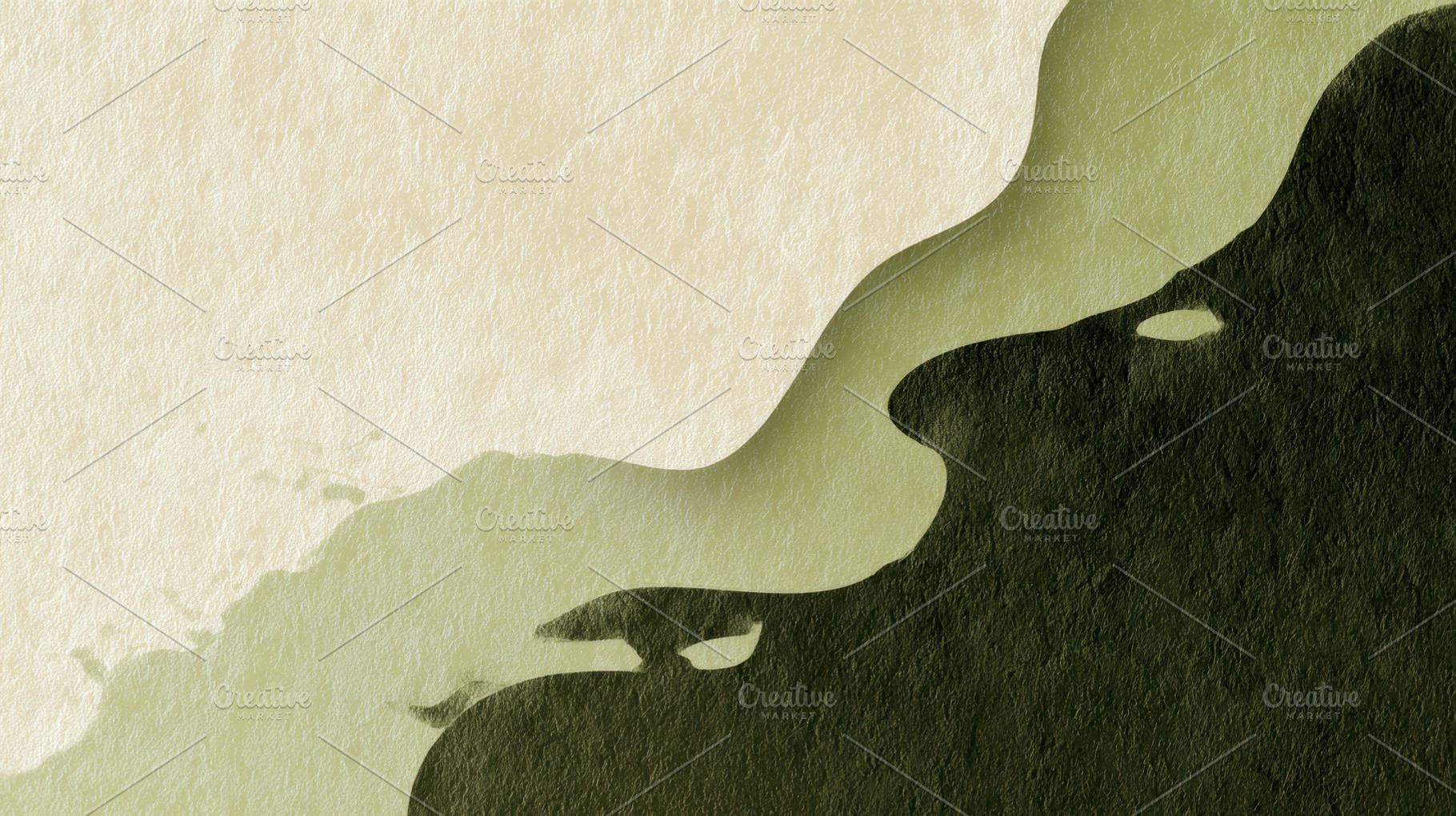 Water and land mix above, a Photo by Beautiful things