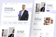 Job Seeker Landing Page, a Landing Page Template by Rukuru Studio (Thumbnail 3 of 5)