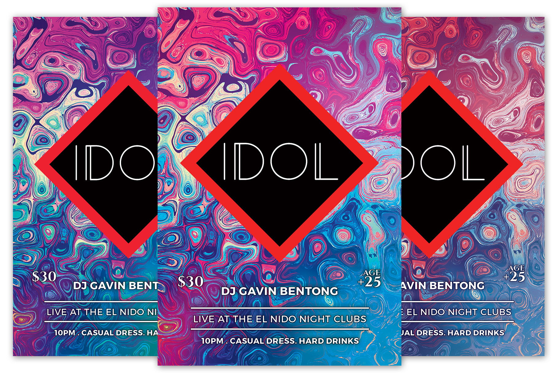 Idol Flyer, a Flyer Template by KiraYamato Design Studio
