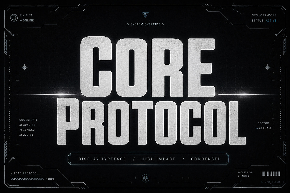 Gridcore, a Slab Serif Font by Wow Magic (Photo 4 of 5)