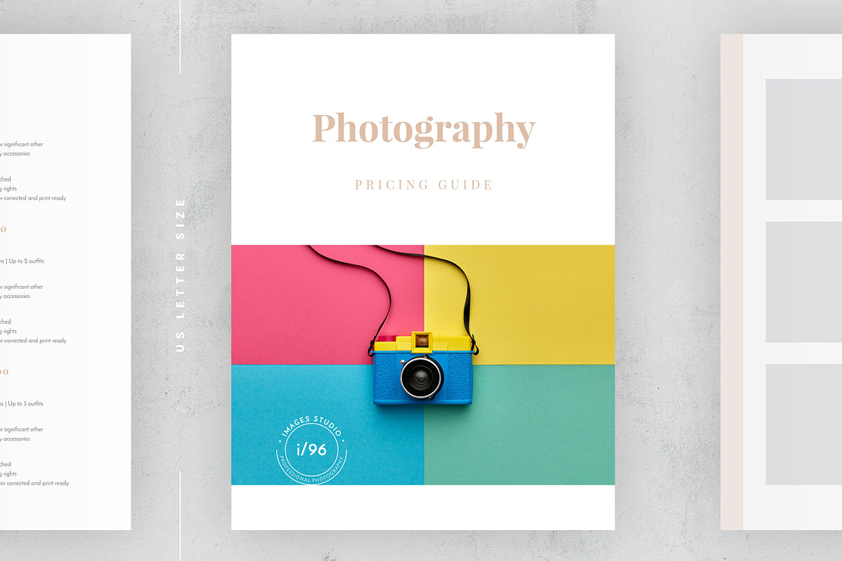 Photographer Pricing Guides, a Brochure Template by Amit Debnath
