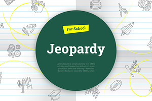 Jeopardy For School Google Slides