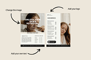 Esthetician flyer template, a Flyer Template by My Template Studio (Thumbnail 4 of 6)