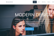 ELFAIN - Corporate HTML Template, a Bootstrap Template by VALIASOLUTION SHOP (Thumbnail 2 of 7)