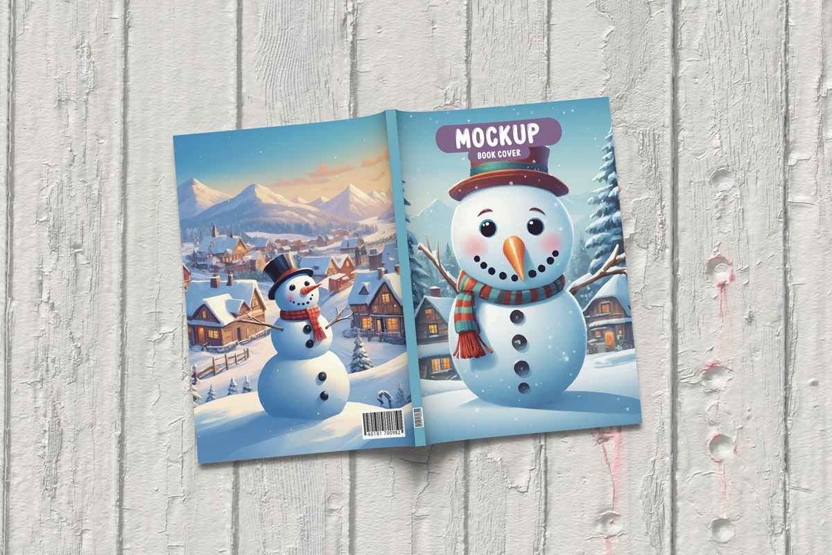 7 x 10 Inch Book Cover Mockup, a Books & Magazine Mockup by Rami's Mockups (Photo 4 of 9)
