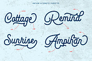 Ampihan, a Script Font by Secondivison Supply (Thumbnail 6 of 8)