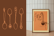 About Coffee and Tea, a Food Illustration by Annakniaz (Thumbnail 10 of 15)