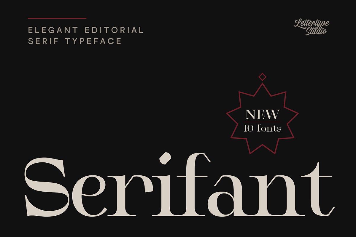 Serifant Family | Intro 50% OFF, a Serif Font by Lettertype Studio (Photo 1 of 15)