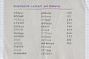 Chalky Charms Handwritten Font, a Handwritten Font by Perplexitics (Thumbnail 4 of 7)