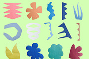Paper Cut Out Shapes and Words, an Object Graphic by Eryn Rose Design (Thumbnail 12 of 18)