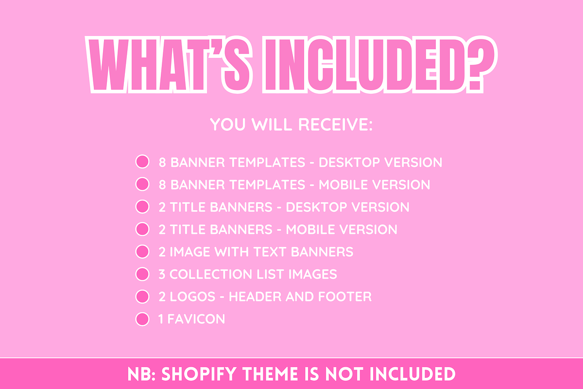 Shop Banner Templates - Colorful, a Shopify Template by SunshineStudioBoutique (Photo 2 of 9)