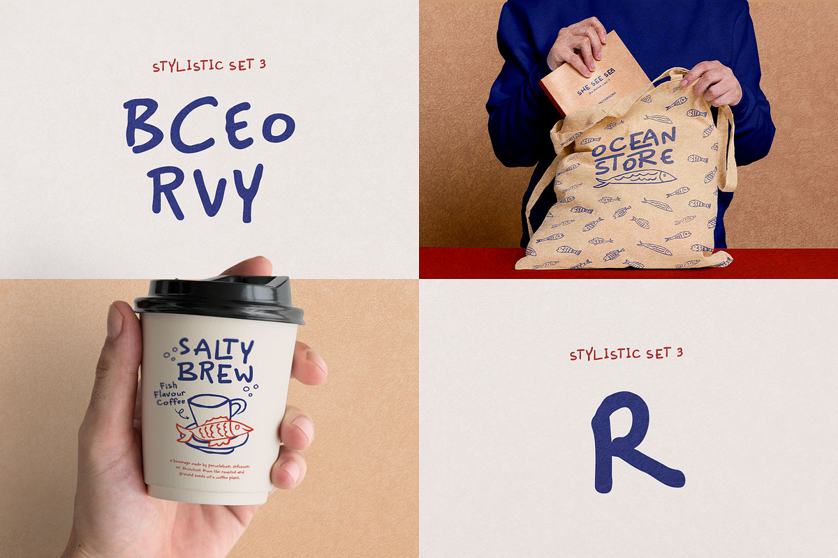 Lobster Fugu Font, a Handwritten Font by alit design (Photo 10 of 15)