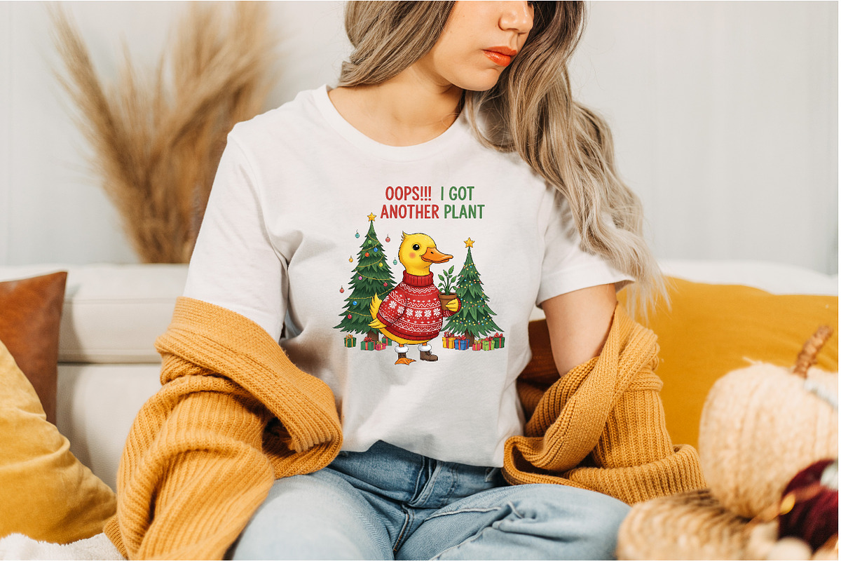 Oops I Got Another Plant Christmas, a Graphic by Designking (Photo 3 of 4)