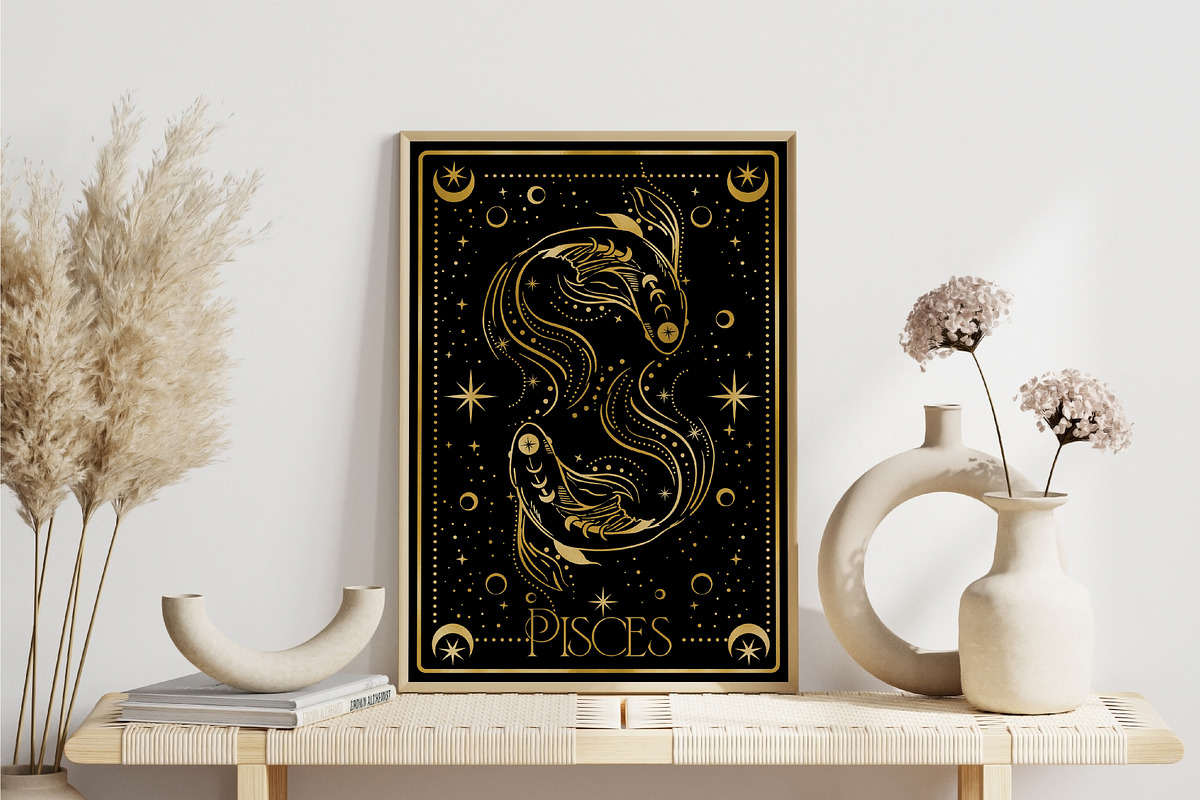 MYSTICAL ZODIAC, a Pattern Graphic by MSNTY STUDIOX (Photo 19 of 28)