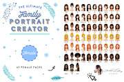 Portrait Creator Winter Family, a Person Illustration by Lauren Lesley Studio (Thumbnail 11 of 17)
