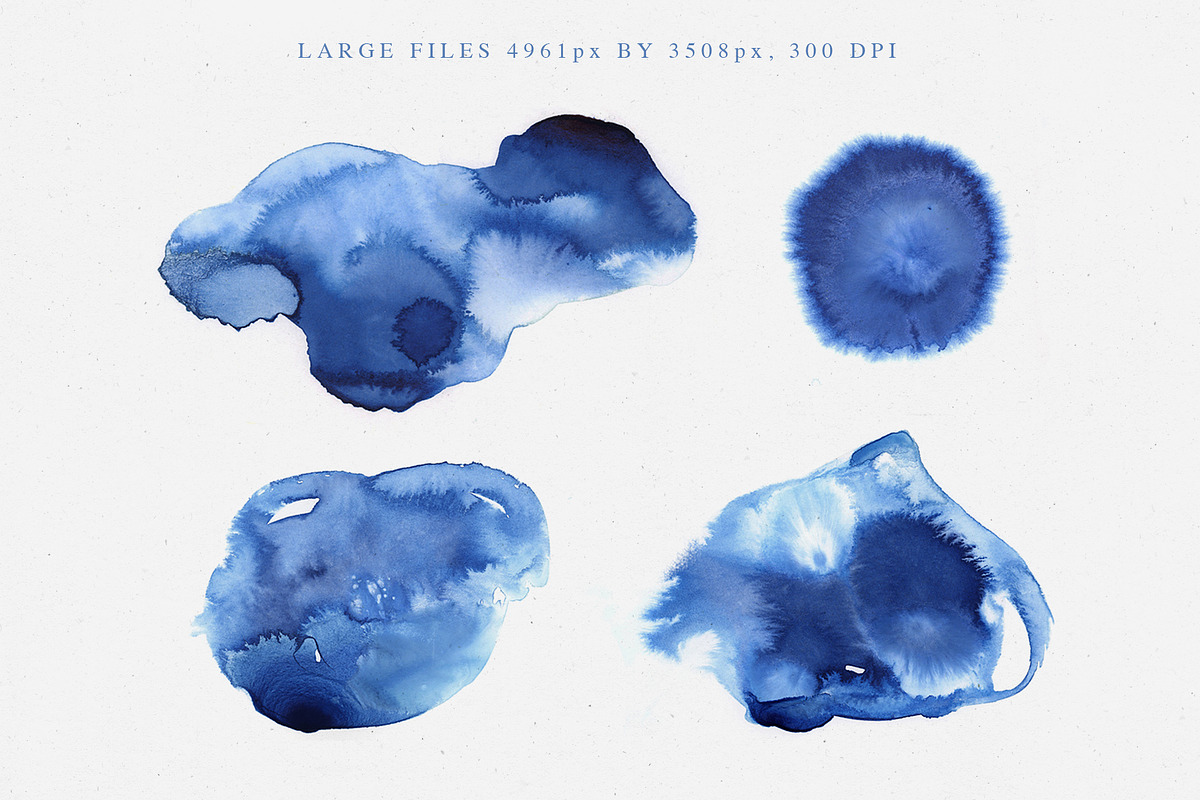 Aqua Ink Textures, a Texture Graphic by Tidemuse (Photo 3 of 4)