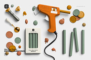 Wax Seal Toolkit Editable Objects, an Advertising Mockup by Custom Scene (Thumbnail 2 of 10)