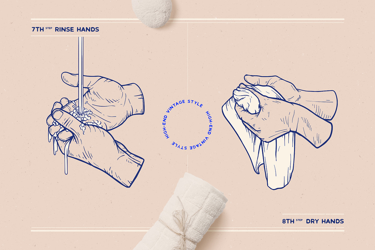 Wash your hands, a Healthcare Illustration by blauananas (Photo 5 of 7)