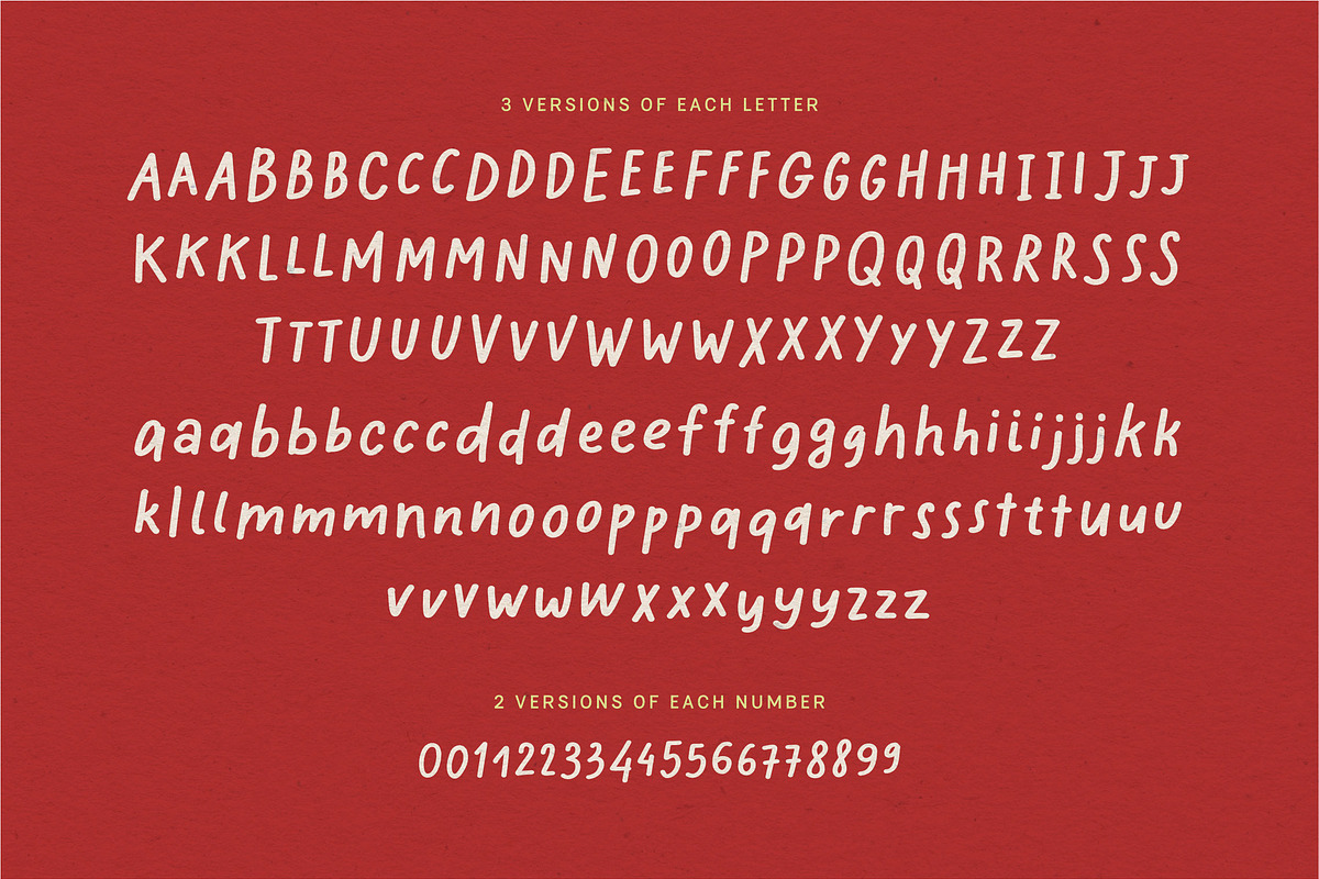 MARKERIST | Handwritten Font Family, a Handwritten Font by type peace (Photo 11 of 13)