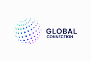 Global Connection Tech Logo, a Branding & Logo Template by Signatoro (Thumbnail 2 of 3)