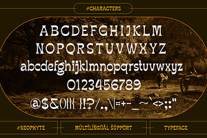 Neophyte Typeface