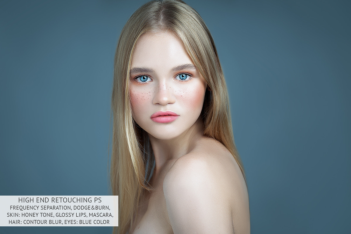 High End Retouching Photoshop Action, a Plug-in Add-On by FixThePhoto (Photo 11 of 32)