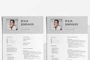 Canva Printable Resume Template, a Resume Template by LucaTheme (Thumbnail 4 of 9)