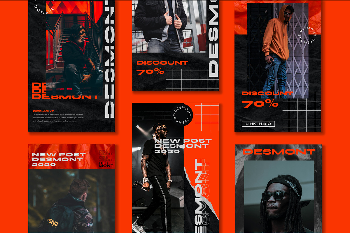 Desmont Instagram Post and Story, a Social Media Template by Compaq_Creative (Photo 7 of 10)