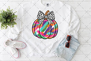 Pastel Brushstroke Pumpkin PNG, an Illustration by Craft Nest (Thumbnail 6 of 6)