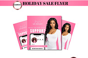 Luxury soft Pink hair stylist flyer, a Social Media Template by Foedesigner (Thumbnail 5 of 8)