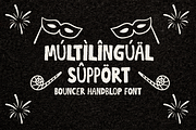 Bouncer Handblop, a Handwritten Font by Youngtype.Std (Thumbnail 9 of 9)