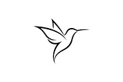 Hummingbird Line Art SVG Bundle, an Illustration by yasushie (Thumbnail 14 of 31)