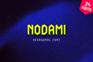 NODAMI FONT FAMILY - 24 fonts