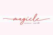 Nichole – Romantic Handwritten Font, a Script Font by Mahesans Co (Thumbnail 4 of 7)