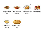Italian & Mediterranean Feast - PNG, a Food Illustration by Nurlan's shop (Thumbnail 5 of 5)