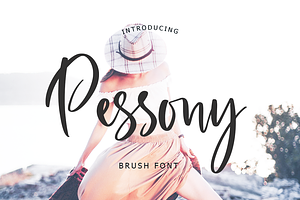 Pessony Script Font