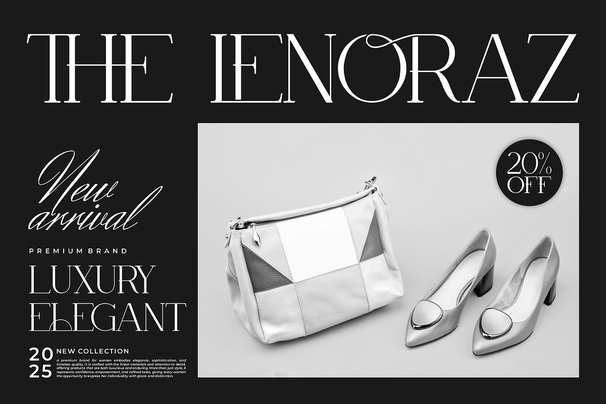 Thezon || Modern Classy Serif Font, a Serif Font by Ermedia Studio (Photo 2 of 10)
