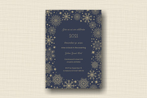 New Year Invitation Set