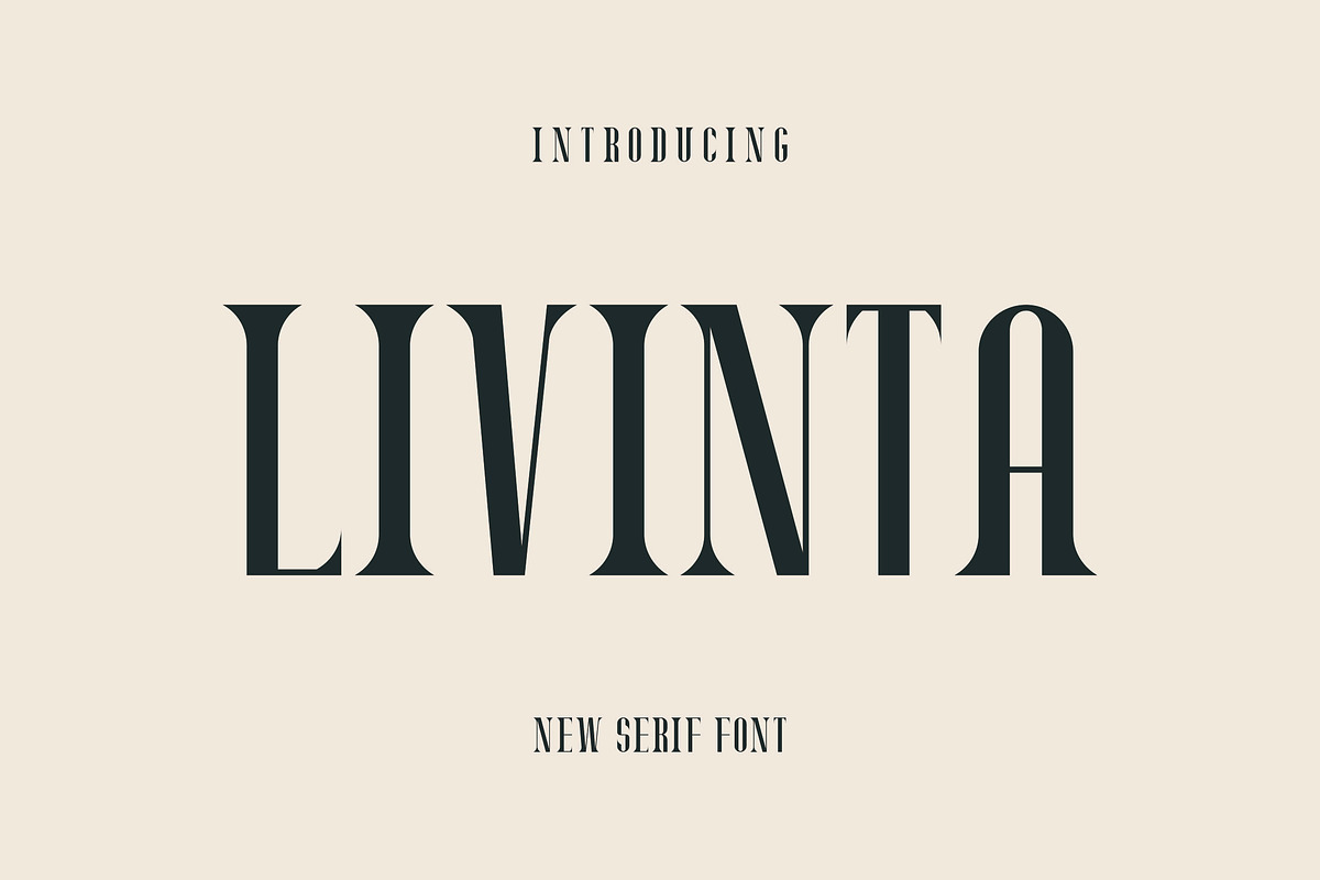Livinta, a Font by riotama85 (Photo 1 of 5)