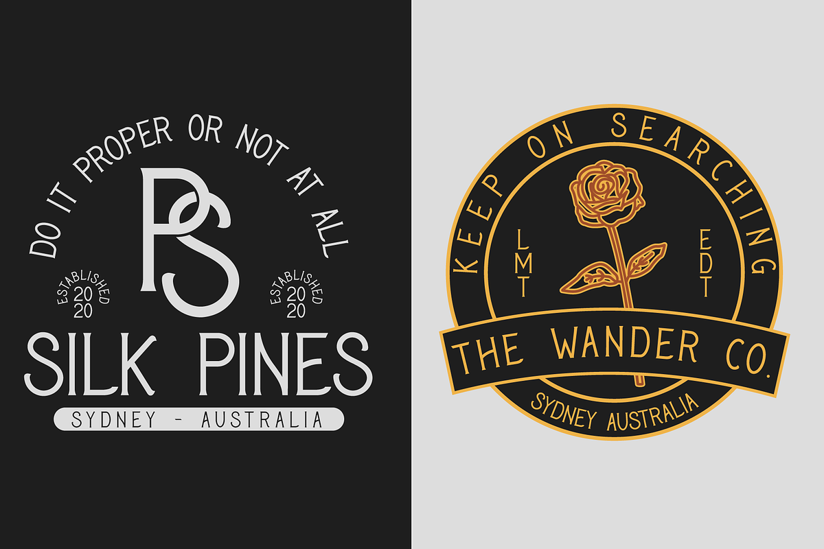 Roadside Pines - Vintage Serif, a Serif Font by The Forge Type Co (Photo 5 of 10)