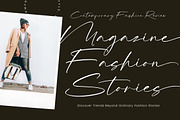 Platinum Hours, a Script Font by operatype.co (Thumbnail 5 of 8)