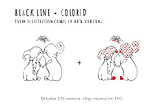 Christmas Gnome Clipart & Patterns, an Object Graphic by bubbled-rabbit (Thumbnail 10 of 16)