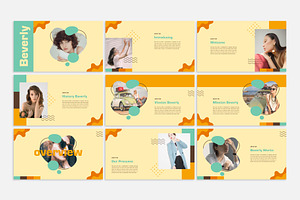 BEVERLY - Retro Powerpoint Template