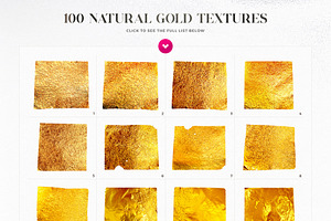 300 Gold & Silver Foil Textures