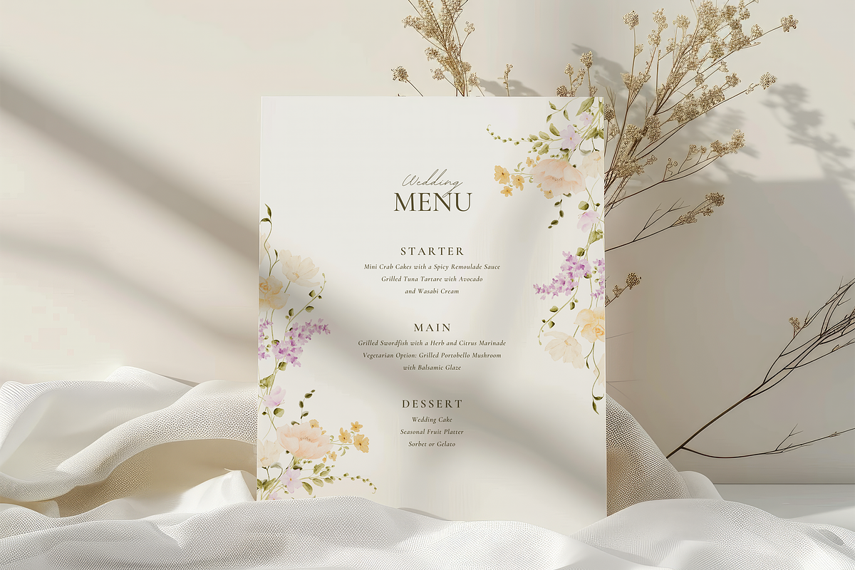 Dreamy Spring Watercolor Wildflowers, a Decorative Illustration by Altea Design Studio (Photo 2 of 15)