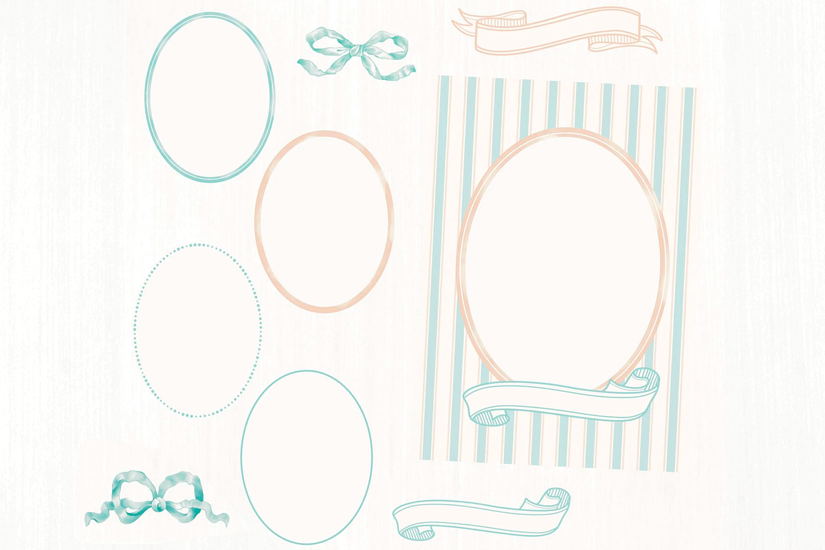 Stripes, Plaid, and Frames Collectio, an Illustration by Lolytop Studio (Photo 2 of 7)