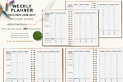 Ultimate Planner Bundle Pack 2024-27, a Stationery Template by ROJI CREATOR (Thumbnail 3 of 12)