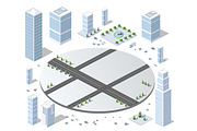 Set of isometric city houses, an Object Graphic by AlexZeL (Thumbnail 5 of 5)
