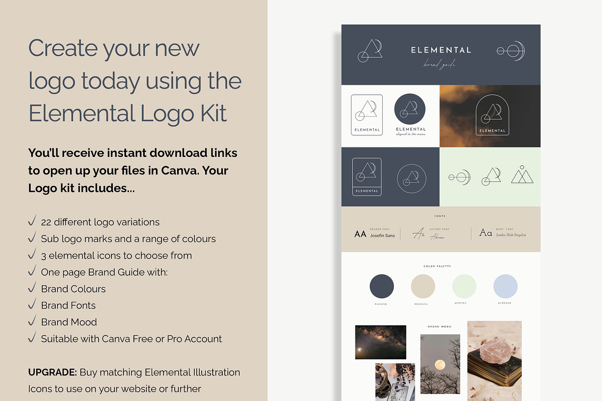 Wellness Elements Spiritual Logo, a Branding & Logo Template by CreativeWilderness (Photo 16 of 16)
