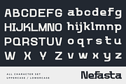 Nefasta - Grotesque Ligature Font, a Font by Say Studio (Thumbnail 9 of 11)